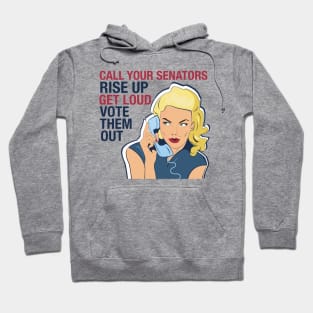 Call Your Senators Feminist Women Hoodie